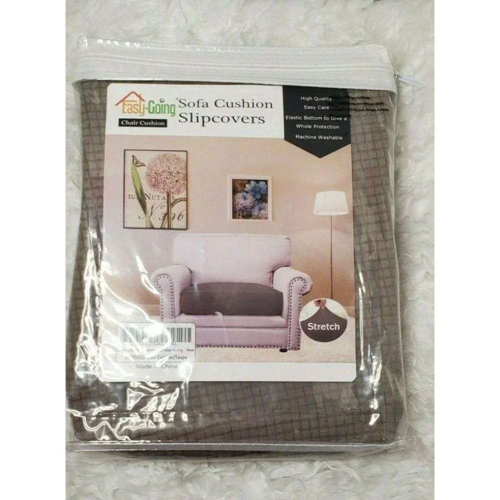Sofa Seat Cover Soft Couch Protector Slipcover With Elastic Bottom